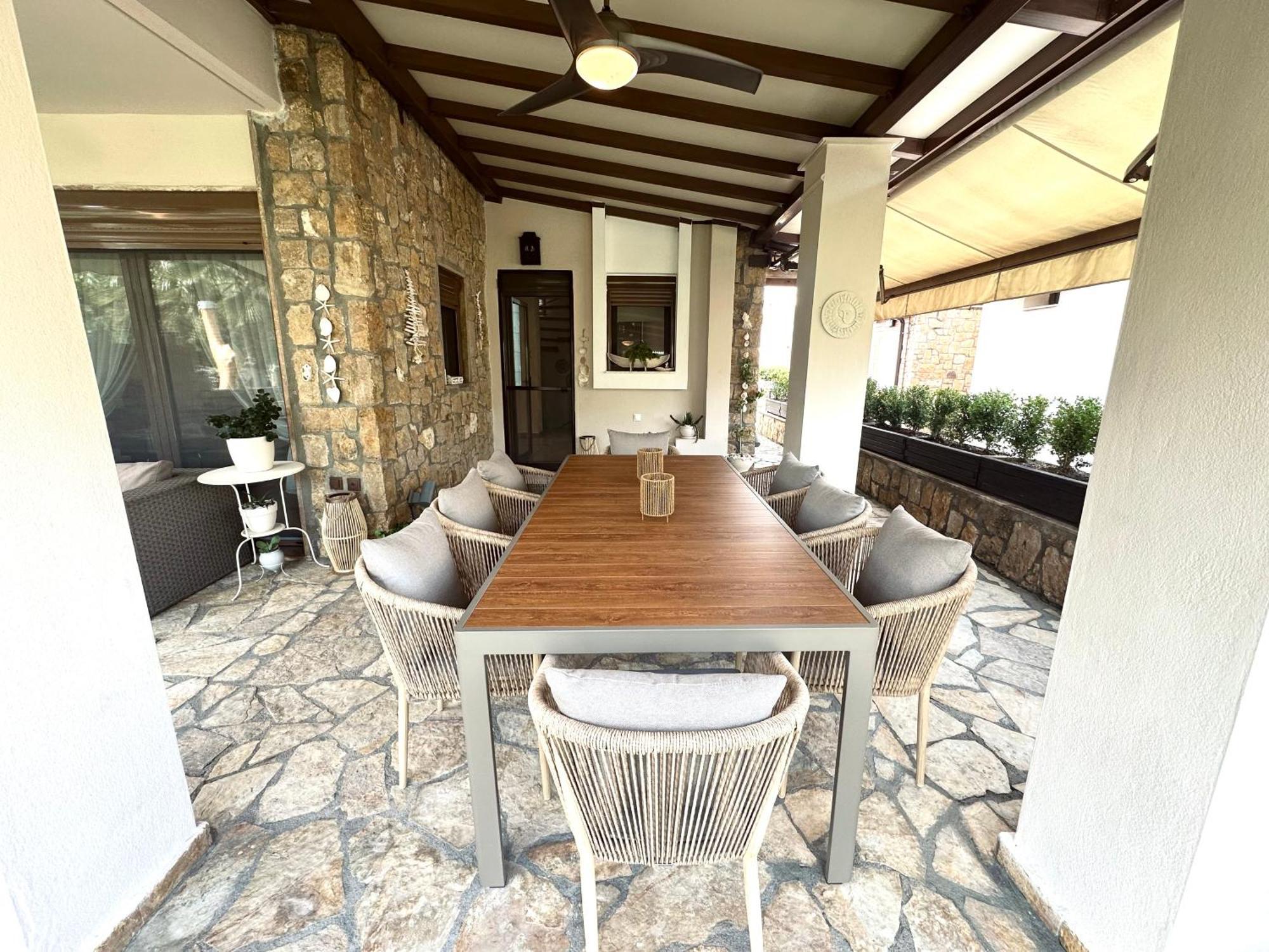 Villa Linda Metochi Agias Kiriakis Kamer foto